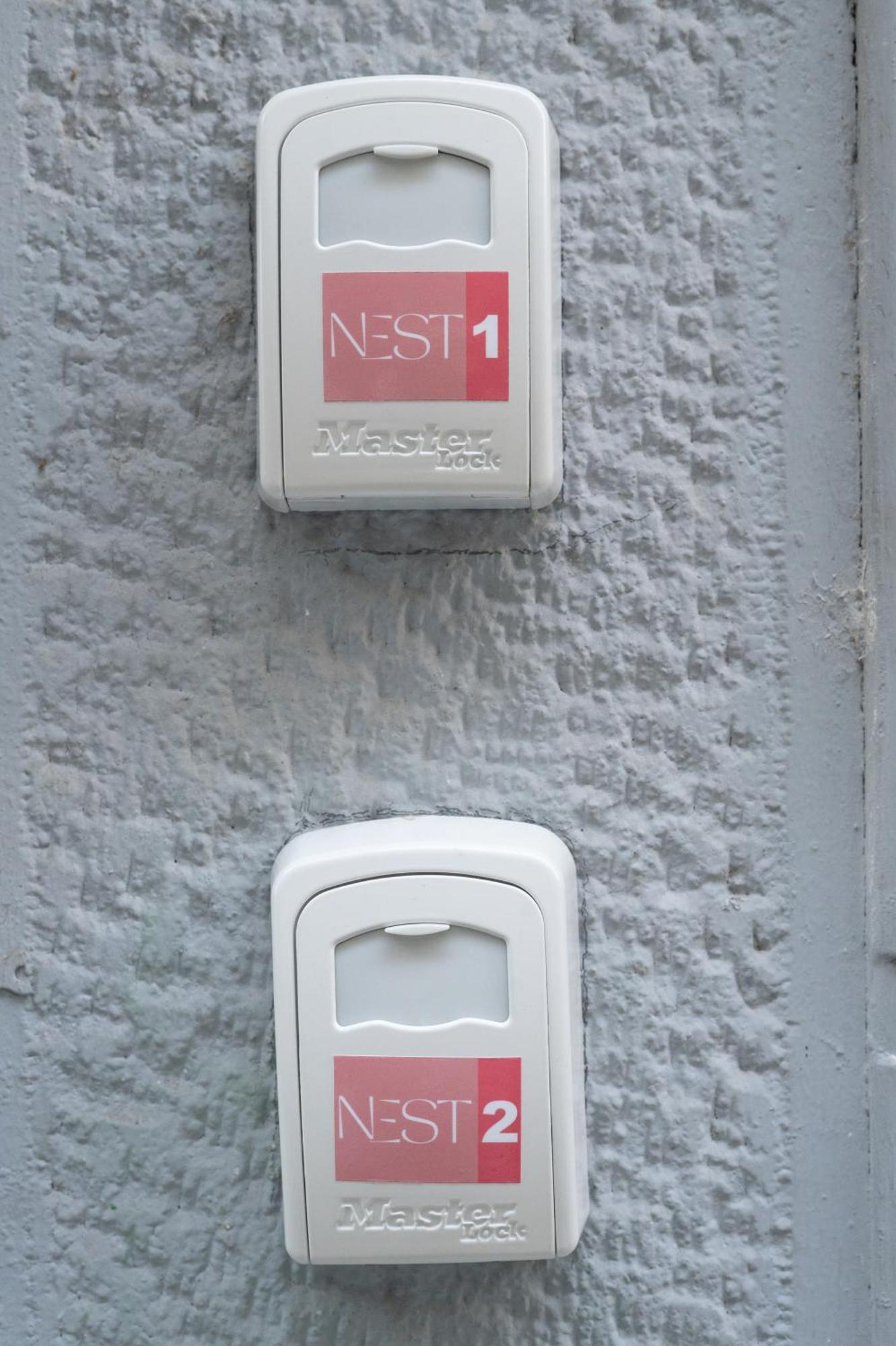テッサロニキHoney Oak & Cream Patio By Nestアパートメント エクステリア 写真