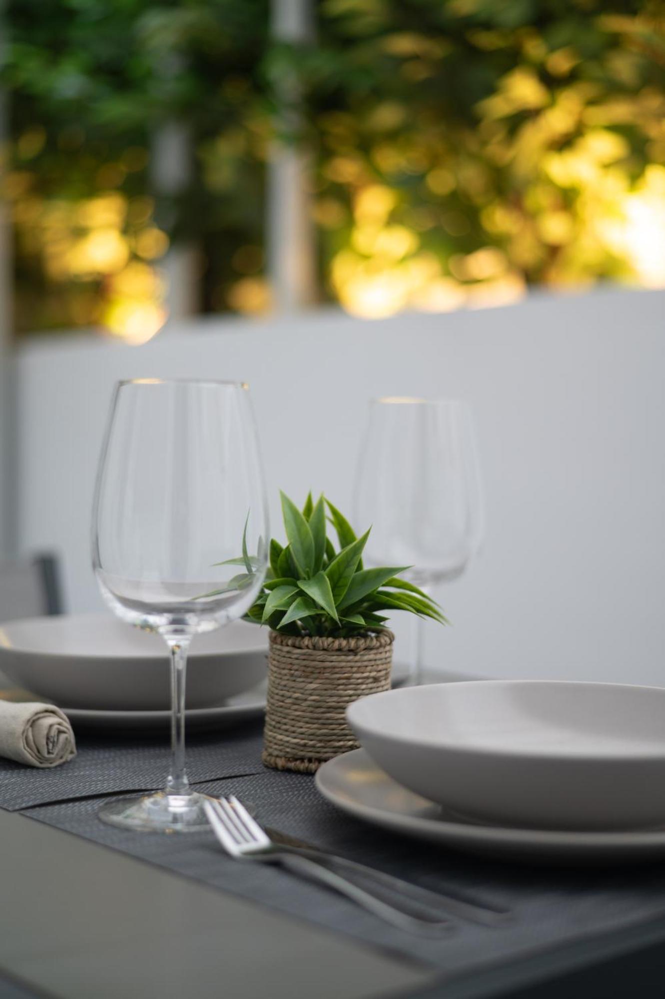 テッサロニキHoney Oak & Cream Patio By Nestアパートメント エクステリア 写真