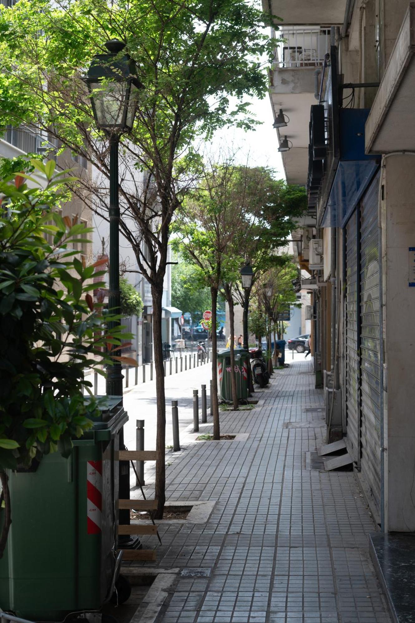 テッサロニキHoney Oak & Cream Patio By Nestアパートメント エクステリア 写真
