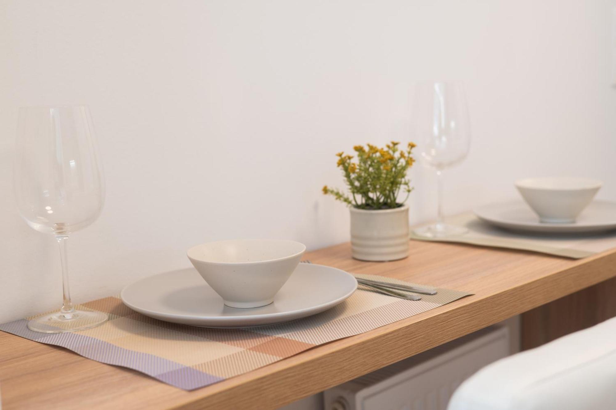 テッサロニキHoney Oak & Cream Patio By Nestアパートメント 部屋 写真